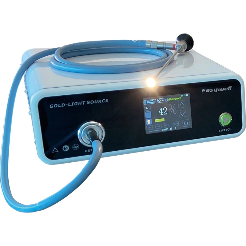 Easywell 300W LED Light Source with Digital Display Ks-Els280A Endoscopy Light Source