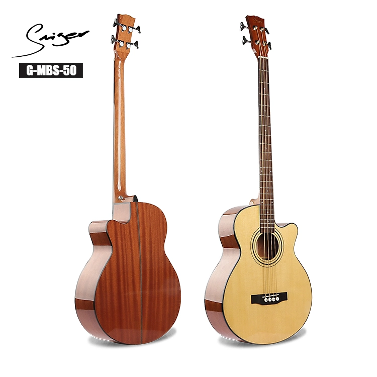 OEM Factory Wholesale/Supplier Deviser 4 Strings Wooden Acoustic Bass