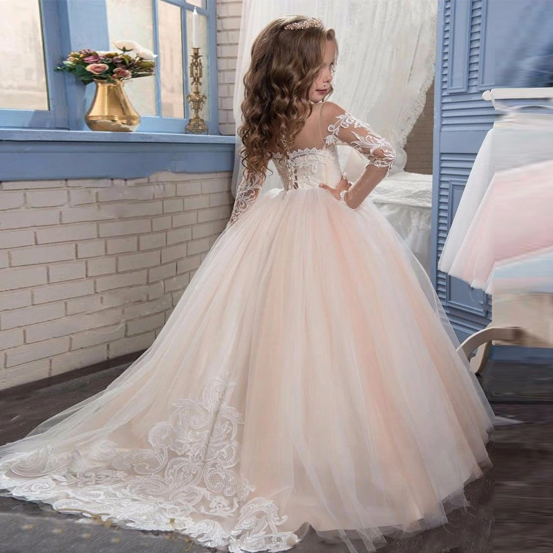 Yc392 Princess Dress Flower Girl Evening Dress Wedding Dress for Child