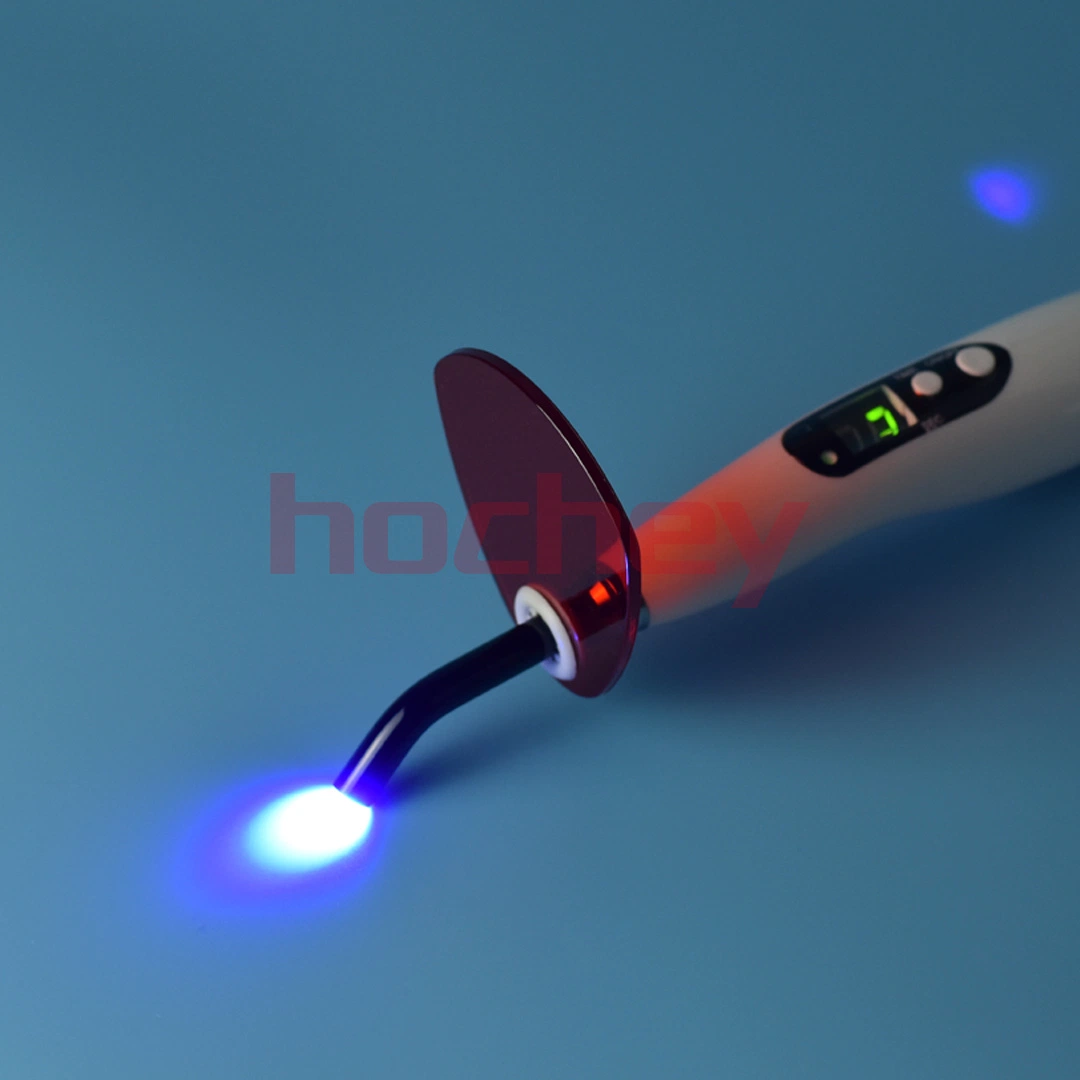 Hochey Medical preço de fábrica Máquina de cura por luz LED sem fios Dentário
