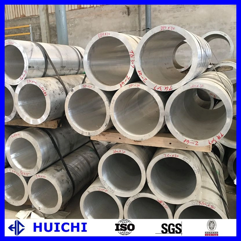 China Hot Sale D Shaped Thick Wall Aluminum Tubing