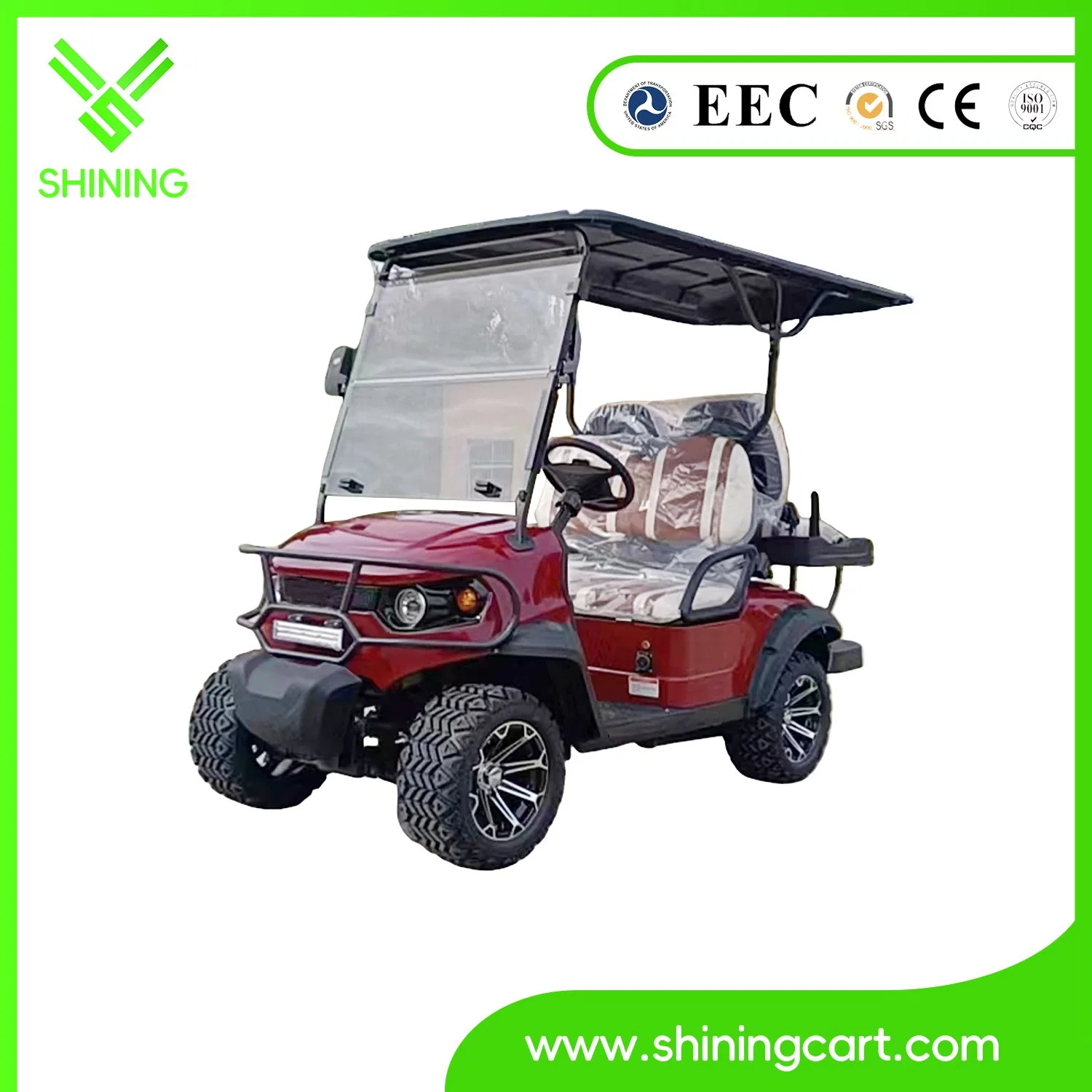 Supply 4 Seater Electric Golf Cart with Luggage Box