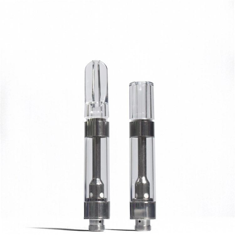 Best Quality E-Cig 510 Thread 0.5ml 1ml Ceramic Coil Glass Tank SS316 Disposable/Chargeable Atomizer Vape Pen Cartridge