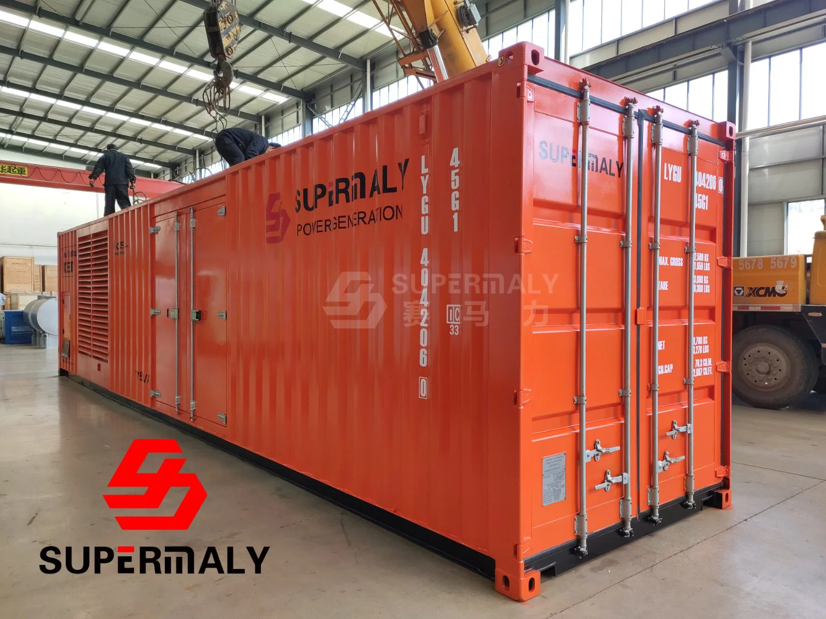 Generator Factories Supermaly 1320kw Container Type Silent Diesel Generator 50Hz Cummins Brand