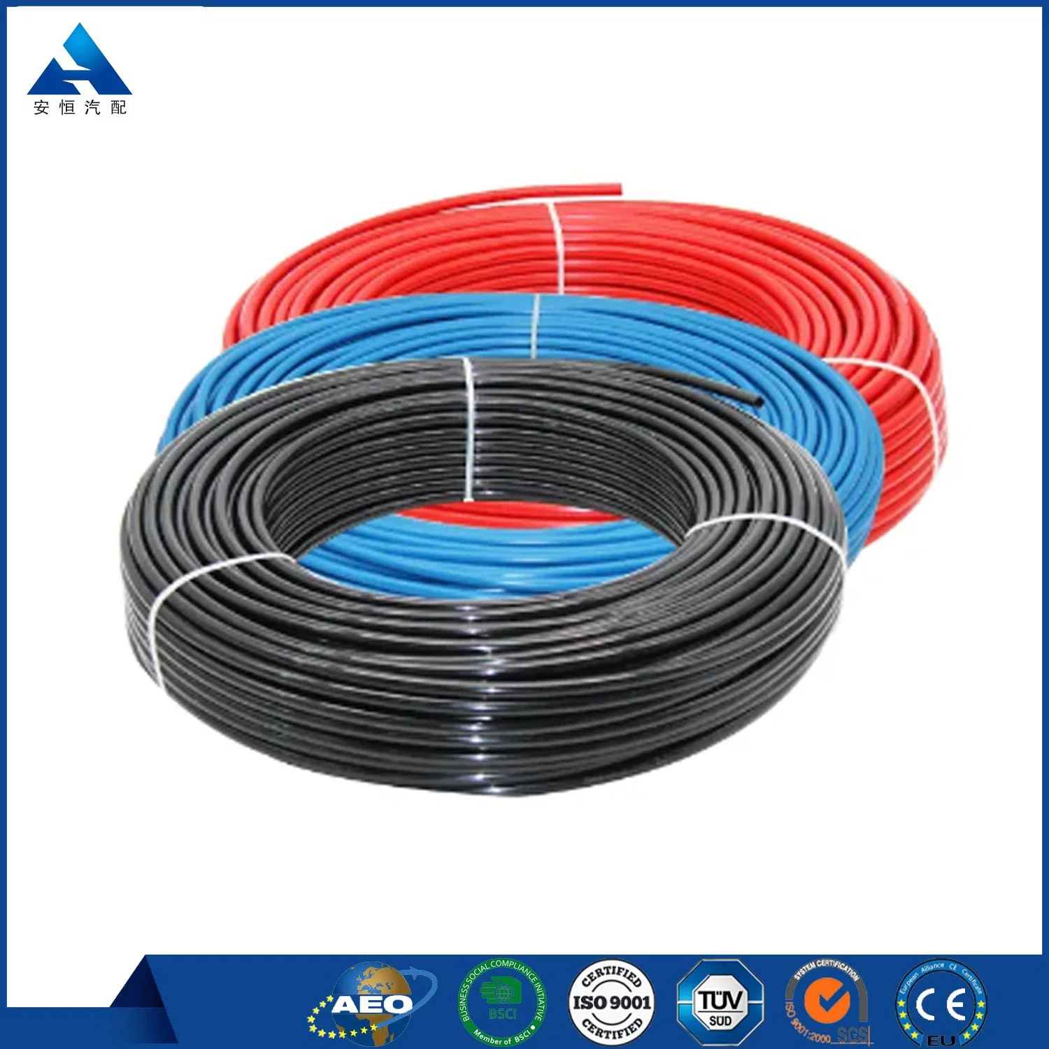 Las bobinas de aire de nylon de alta calidad y servicio de remolque de la bobina de aire Manguera flexible de freno para la venta