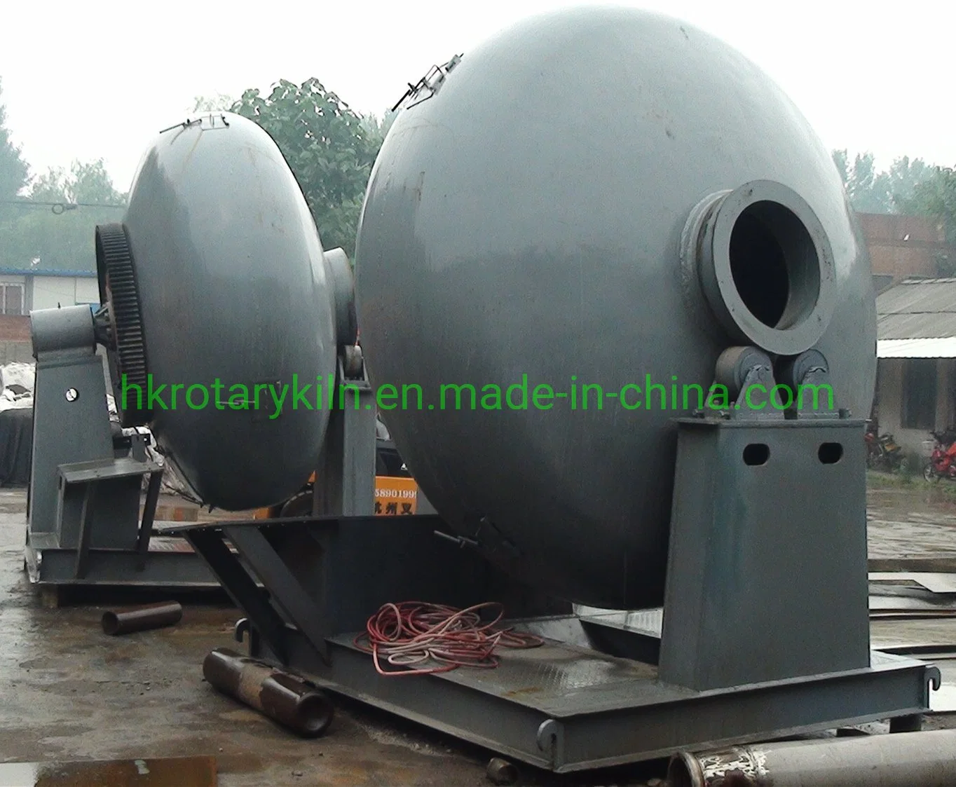 Slurry/Slim/Ceramic/Leca Sand Disc Pelletizer Granulating Mixer Granulator Disc Pelletizer