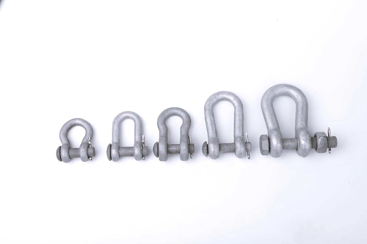 Electrical Power Fittings of Hot-DIP Galvanized U-10 Shackles