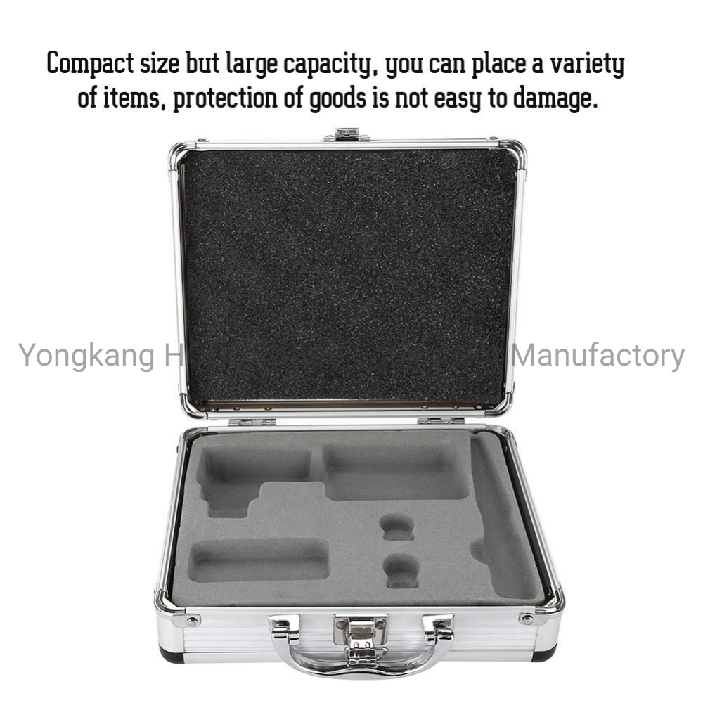 Wholesale/Supplier Portable Aluminum Tattoo Travel Machine Storage Case Carrying Box Cases