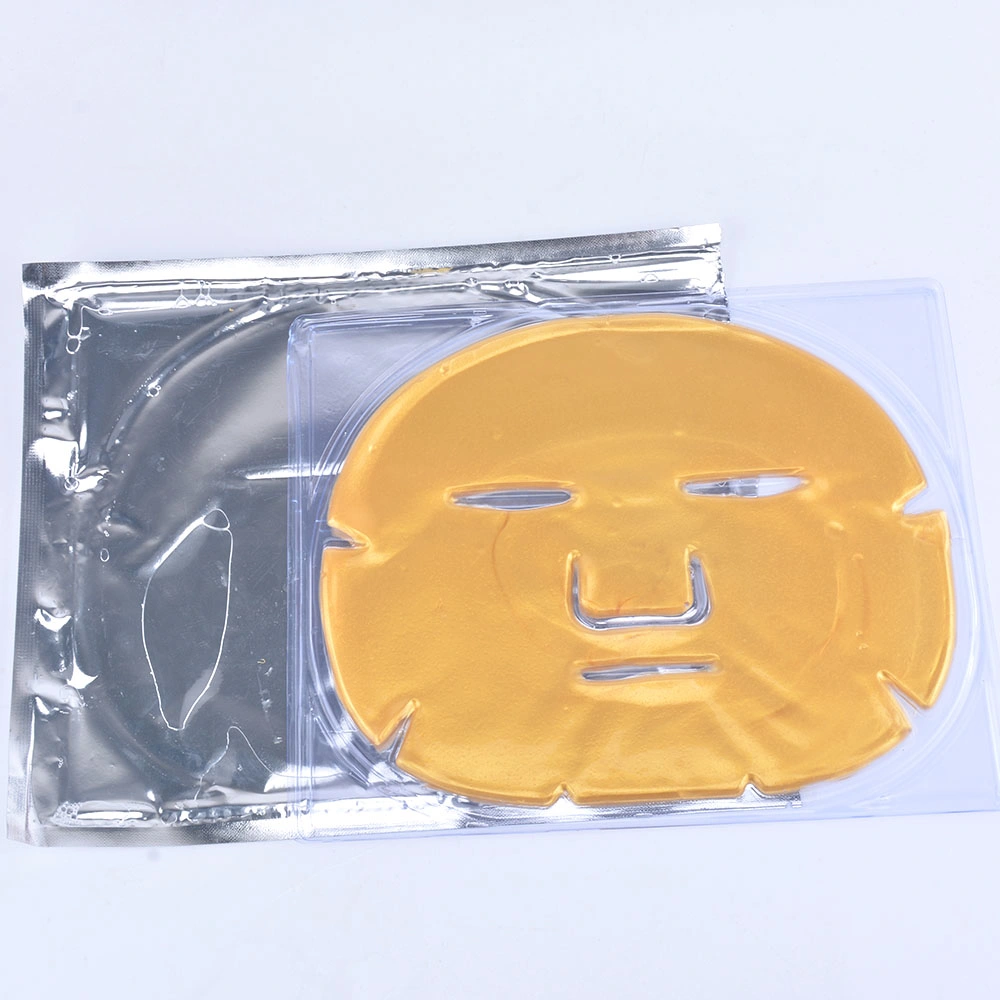 Custom Logo Organic Crystal Whitening Moisturizing 24K Gold Facial Mask