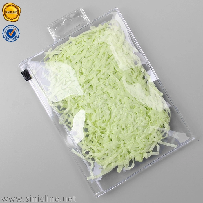 Sinicline crochet plastique PVC/EVA sac pour accessoires de téléphone cellulaire à l'emballage