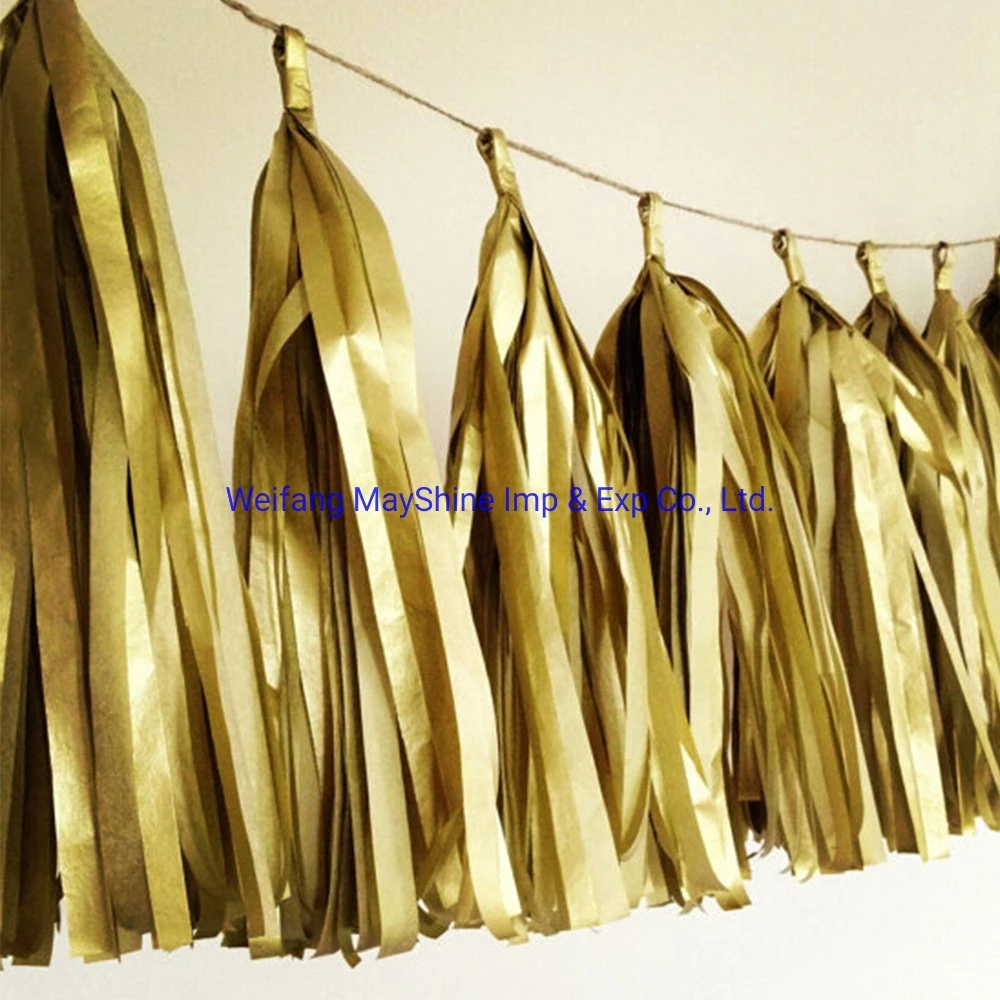 Hot Selling Top Quality Party Handing Decor Tissue Paper Balloon Tassel Garland Wholesale/Supplier for Birthday Wedding Decoration