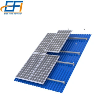 Tilt Solar Metal Roof Mounting System Steel Roof Solar Panel Tin Roof Solar Rack