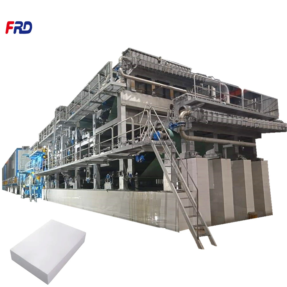 422 Good Price 1800mm A4 Paper Machine Press Felt for Sale Automatic Serviette A4 Paper Making Machine Waste Paper Recycling Production Manila Paper Folder