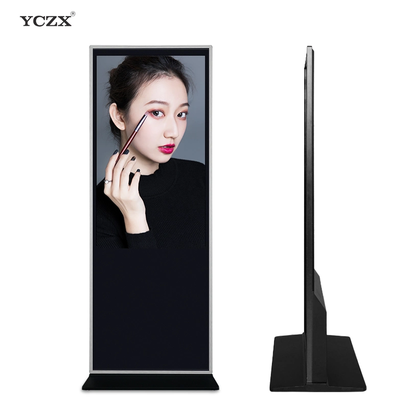 75 Inch Ultra Thin Advertising Digital Signage LCD Kiosk Ad Media Player