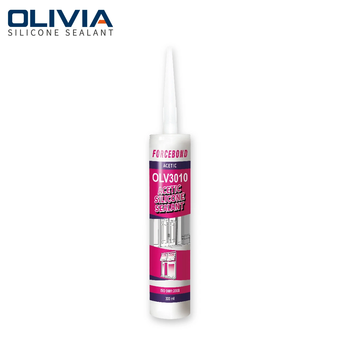 High Quality Low Price Construction Material Multi Purpose Gp Acetic Silicone Sealant for Glass and Window Usage