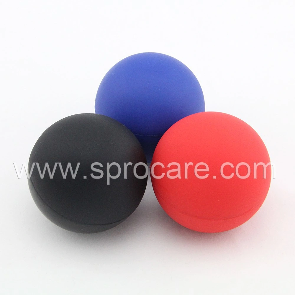 Mobility Lacrosse Ball Silicone Rubber Fascia Massage Ball