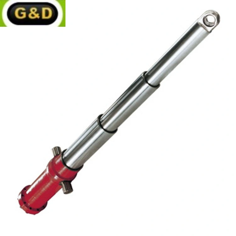 Stainless Steel Body Material and General Cylinder Structure Telescopic Lift Cylinder