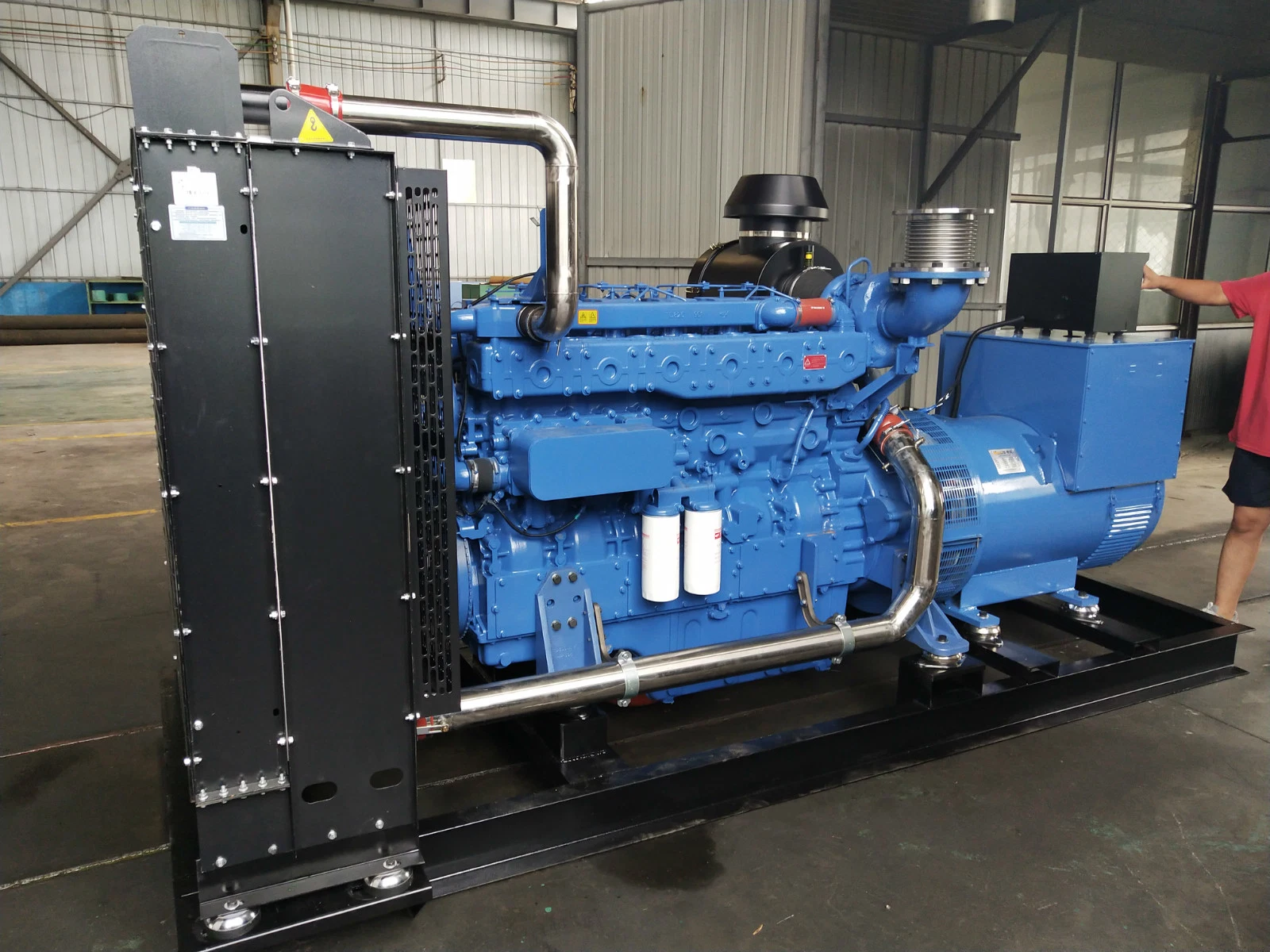 Silent Genset 12 Kw 15 kVA Single 1 Phase 230 V Volts Electric Generator Diesel Power by Yuchai Engine