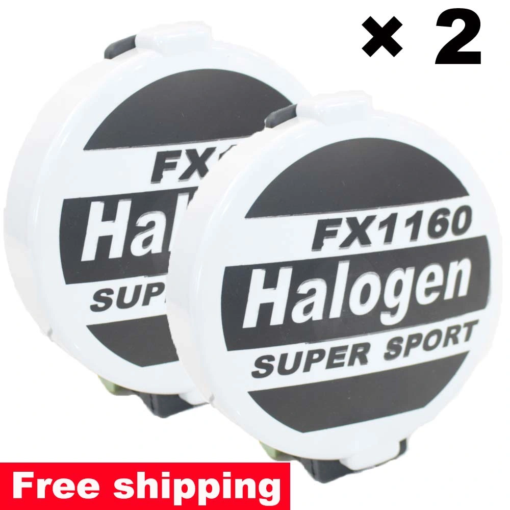 6 Inch Fx1160 Super Sport Halogen Spot Light Fog Lamp Bulb White Glass