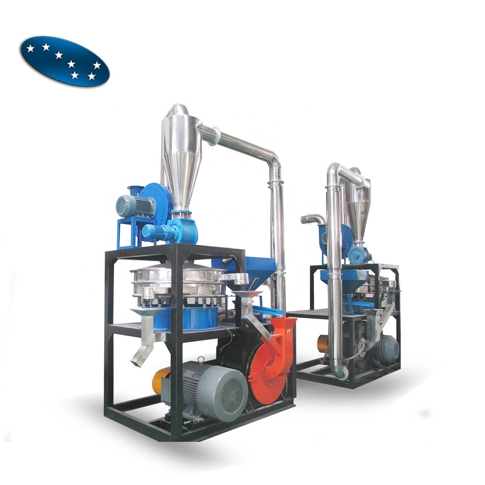 PP PE PVC Plastic Recycling Waste Pulverizer Grainding Milling Machine