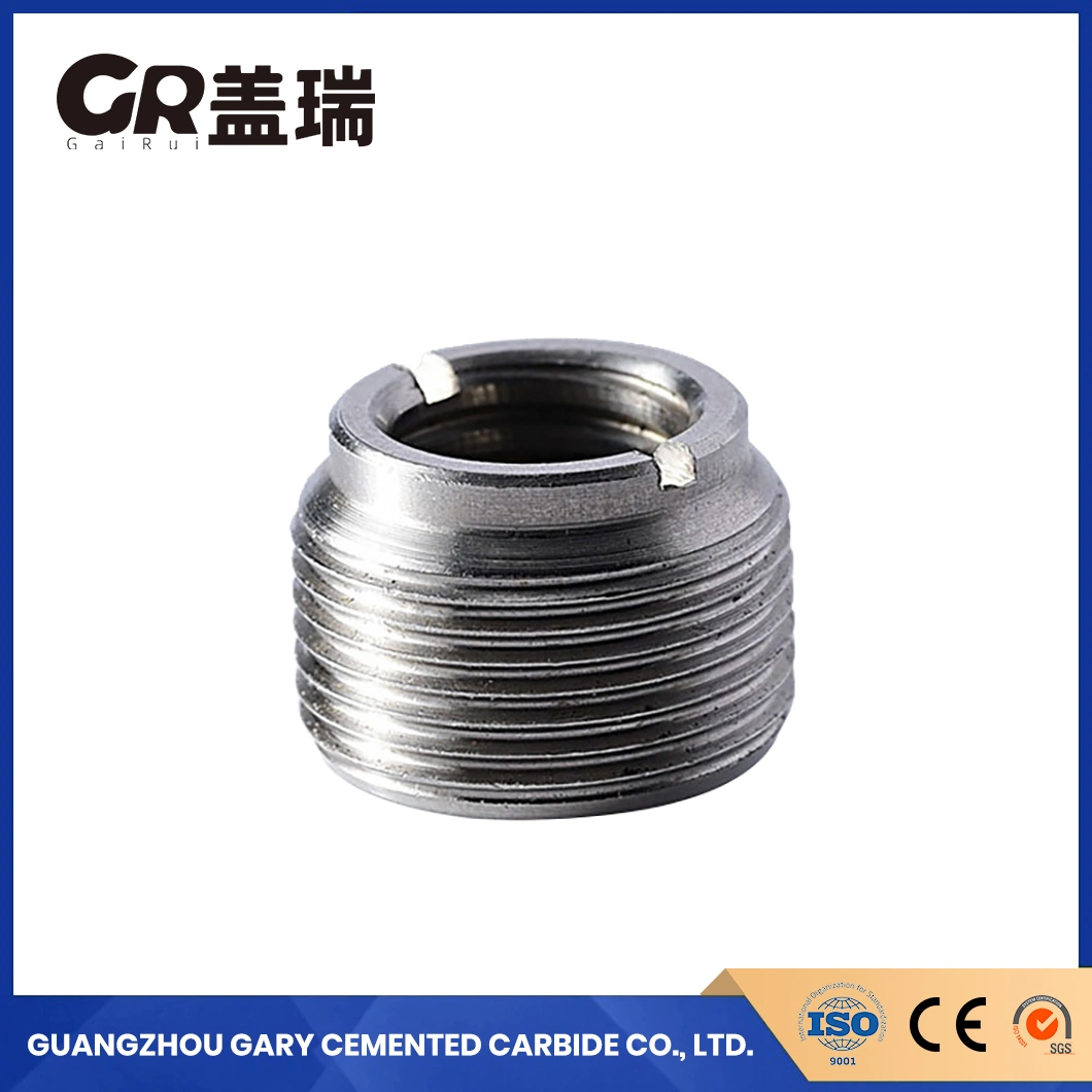 Gary China 1"-14uns-2A Tungsten Carbide Blasting Nozzle Suppliers PC2305501 Zy15X Oil Spray Head Steel Sleeve Thread Nozzle with 14.7-15.3% Content Long Life