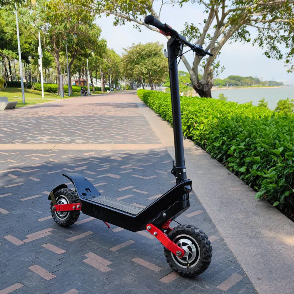 Germany Warehouse Electric Scooter 10- 20ah 1200W High Speed Long Range 11inch Tire Dual Motor off Road Electric Scooter Electric Scooter Europe Dropshipping