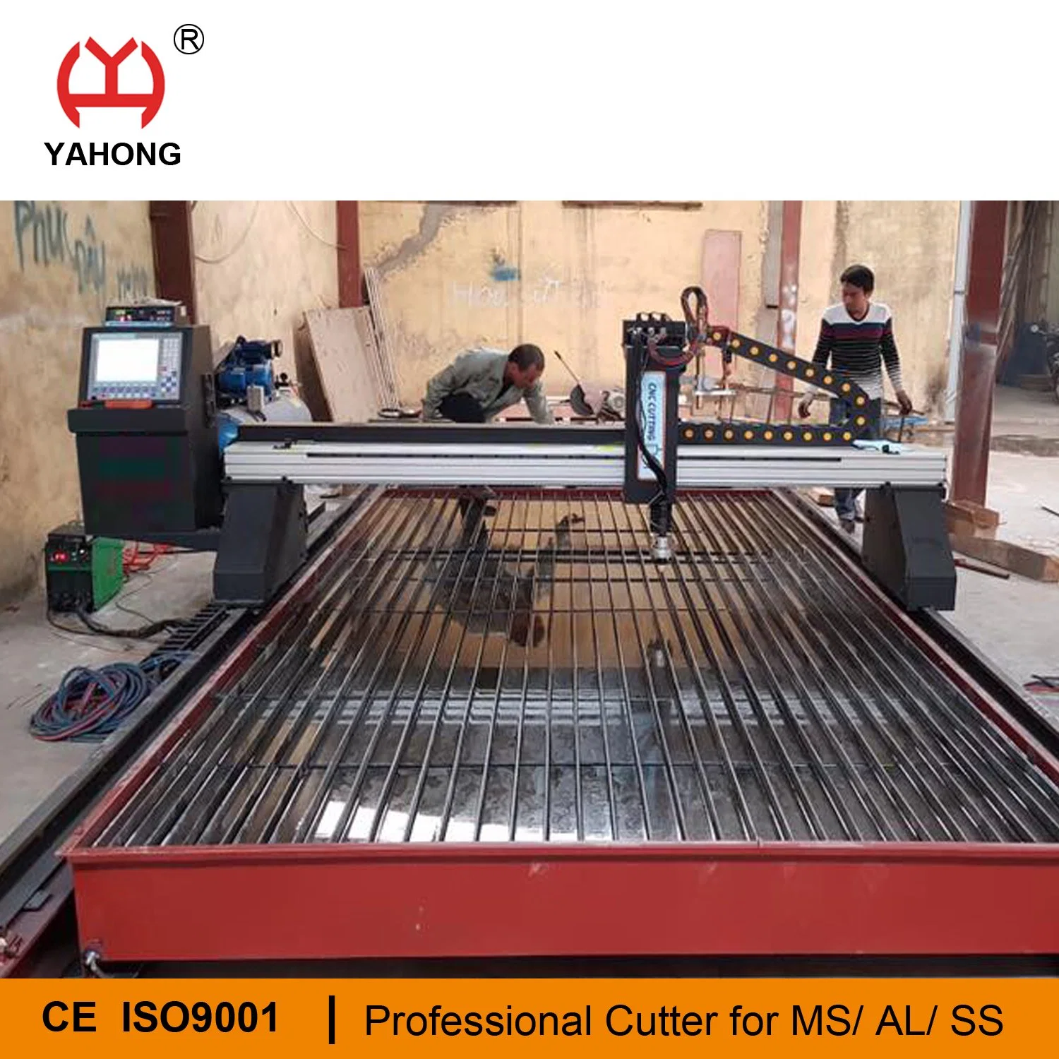 CNC Portal Thermal Arc Plasma Cutter with Plasma Power 100A 130A 200A 300A 400A