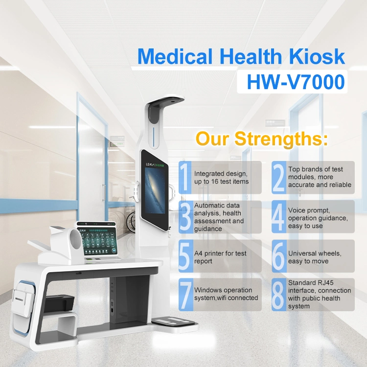 Intelligent Health Examination Kiosk Medical Equip