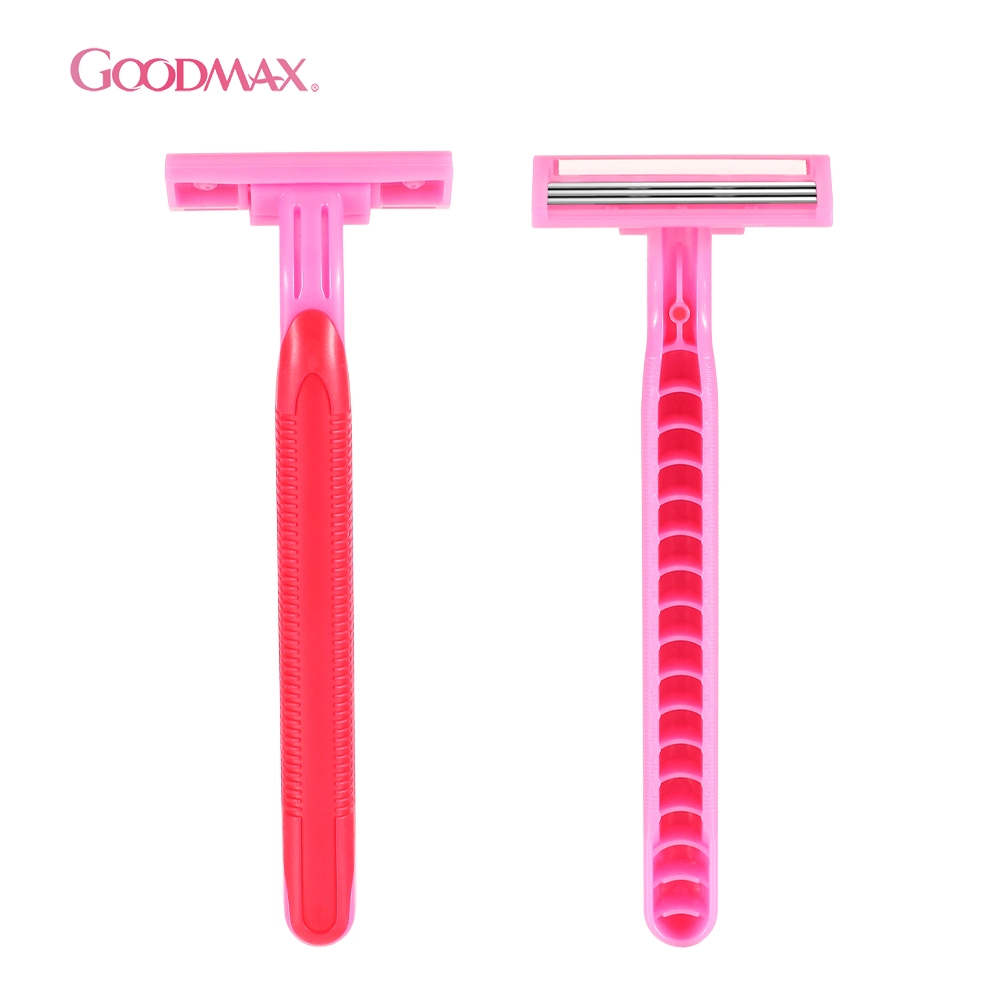 Rubber Disposable Razor Triple Blade Shaving Razor