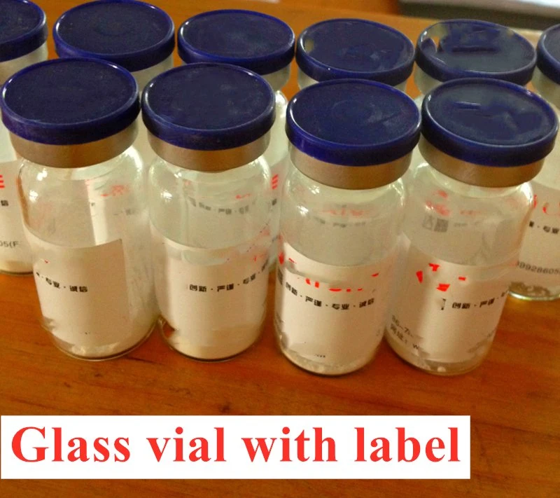 7mL 10ml Tubular Pharmaceutical Empty Injection Small Glass Bottle Viales con tapa abatible