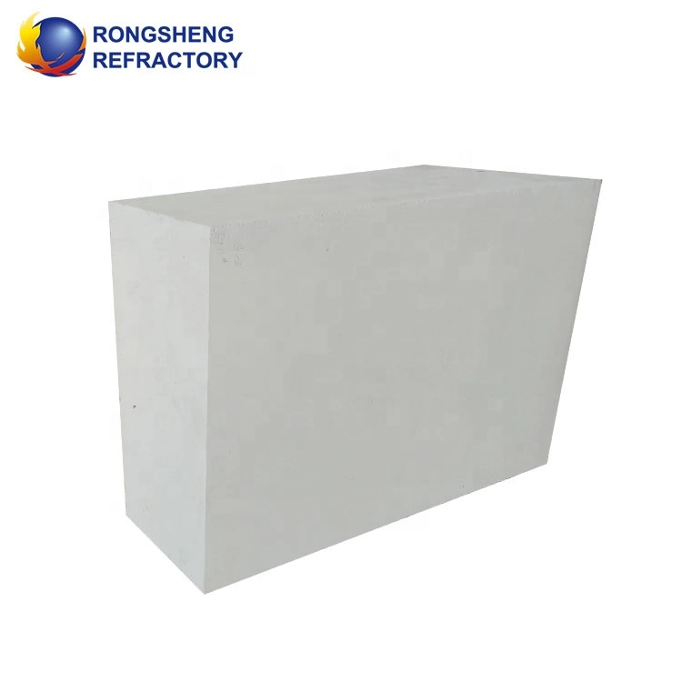 Zirconium Refractory AZS Zircon Corindum Bricks para horno de vidrio