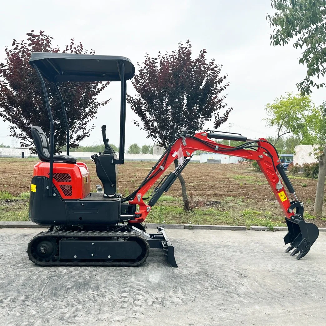 Mini Excavators Bagger Small Excavator with Boom Swing Euro 5 Engine