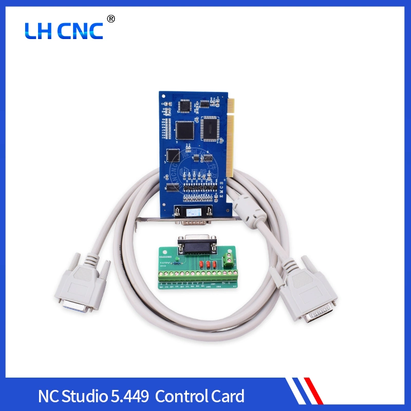 Contrôleur de carte studio PCI NC 3 axes machine à routeur CNC Système de commande avec poignée sans fil compatible avec l'ordinateur pour routeur CNC Machine