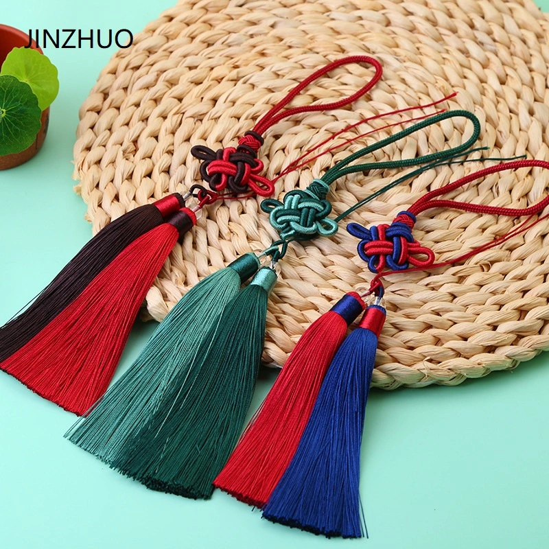 12cm Twain Tassel Wholesale/Supplier Handmade Decorative Silk Tassel Fringe for Curtains Garments Earings