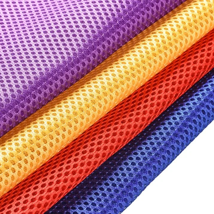 Recycled 230g Sandwich 3D Thick 100% Polyester Air Mesh Fabric