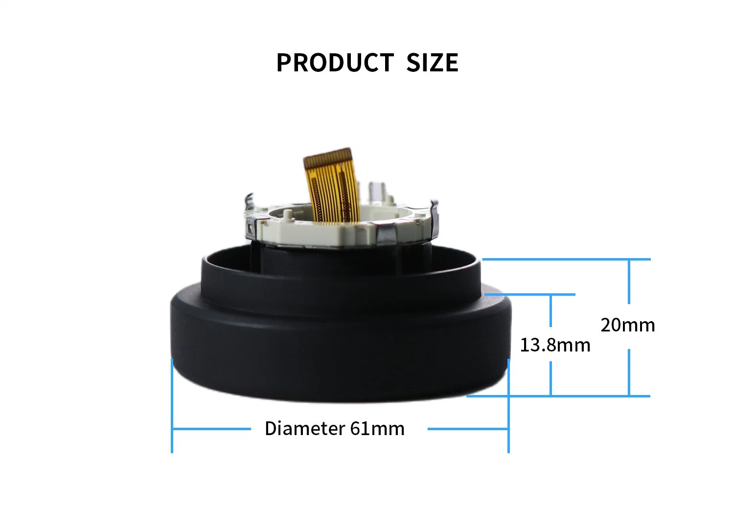 1,54 polegadas 240*240 LCD rotativo com Tela Pressione e gire o suporte de controle WiFi e Bluetooth Outras Funções