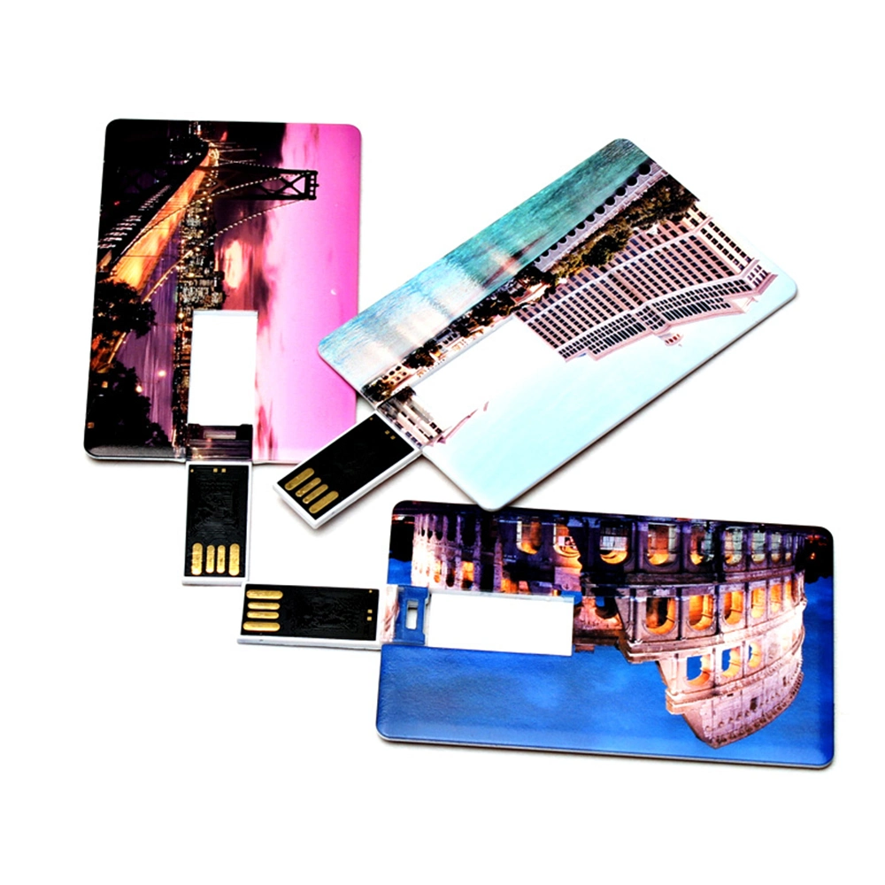 Les cartes de visite USB personnalisé promotionnel de cartes bancaires lecteur Flash USB 4 Go de carte USB