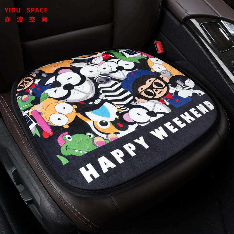 Car Decoration Car Interiorcar Accessory Home &#160; Office Universal Cartoon USB &#160; Heating Cushion Pad Winter Auto Heated Car Seat Cover