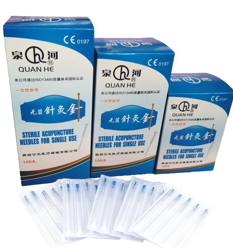 Chinese Traditional Disposable Wholesale/Supplier Acupuncture Dry Needle Single Use with Guide Tube