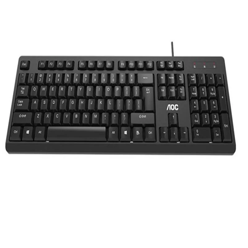 Wired Single Keyboard USB Notebook Desktop Computer Business Office Portable