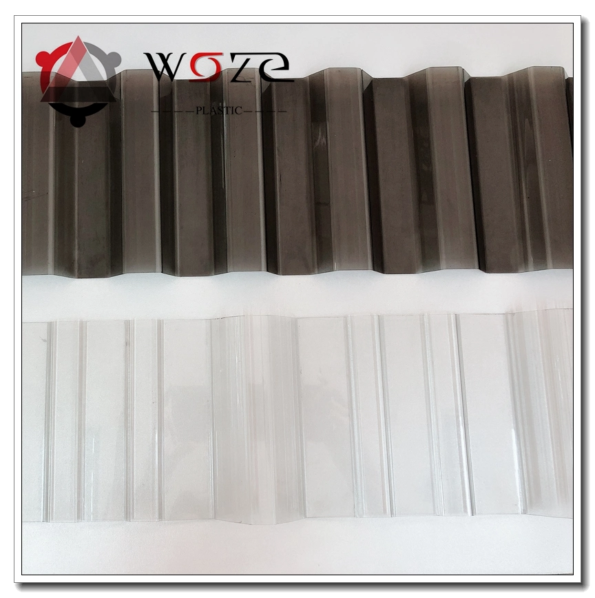 Variety of Roof Tile Types Polycarbonate Roofing Sheet Lighting Plastic Roofing Building Materials