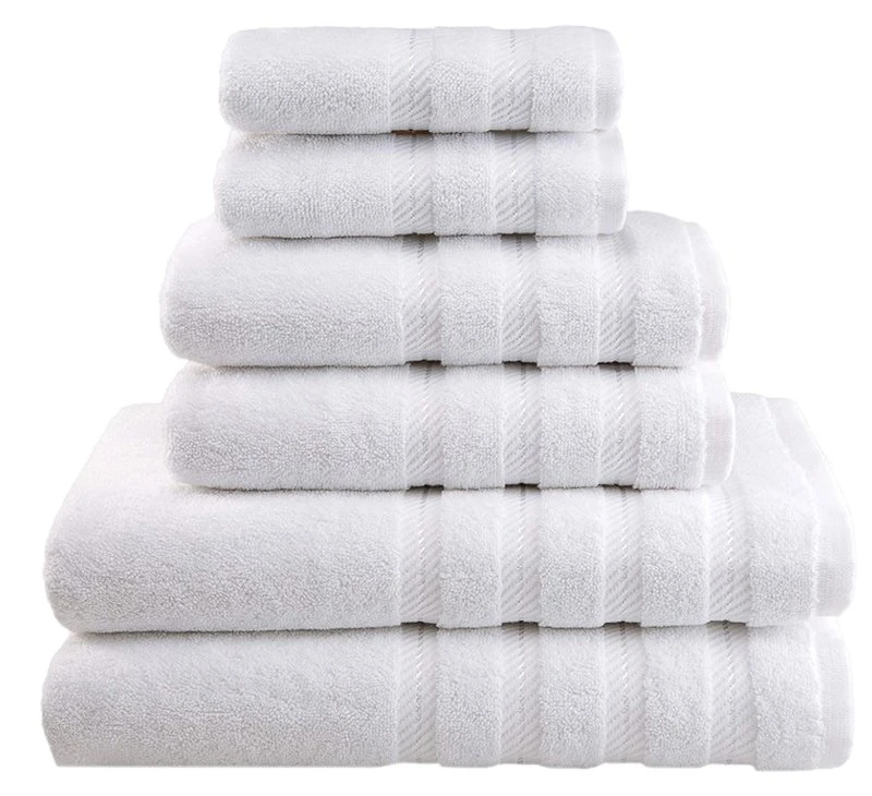 Commerce de gros un super absorbants set de serviettes en coton doux