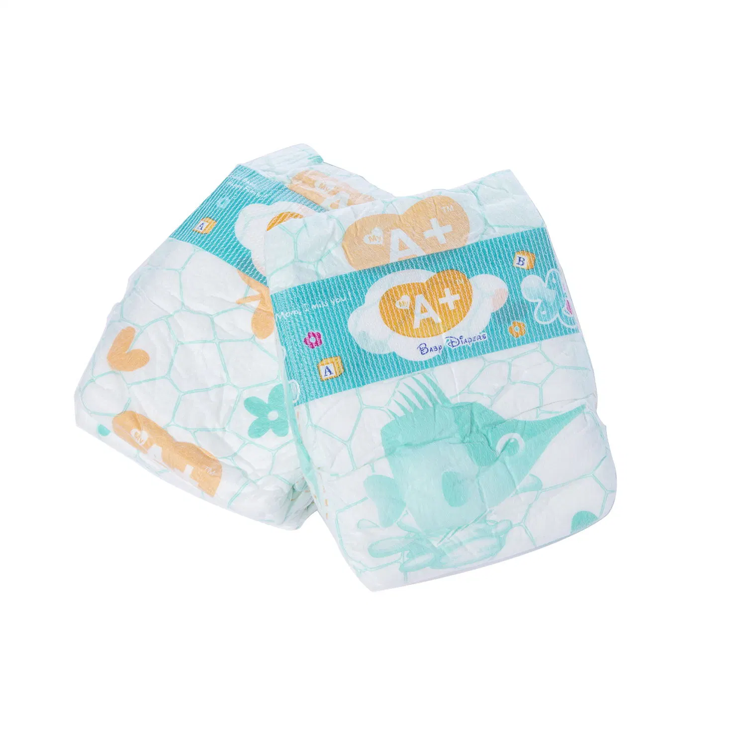 Wholesale/Supplier Soft Breathable Nice Baby Care Pull up Diaper Disposable Napkin with Big Elastic Waistband in Bale Manufacture