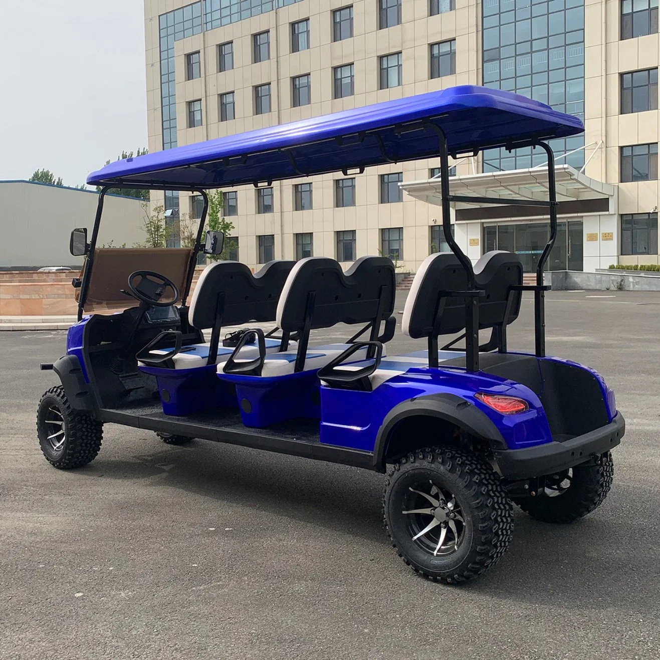 OEM / ODM hohe Qualität Kundengebundene 6 Sitzer angehoben Electric Golf Buggy