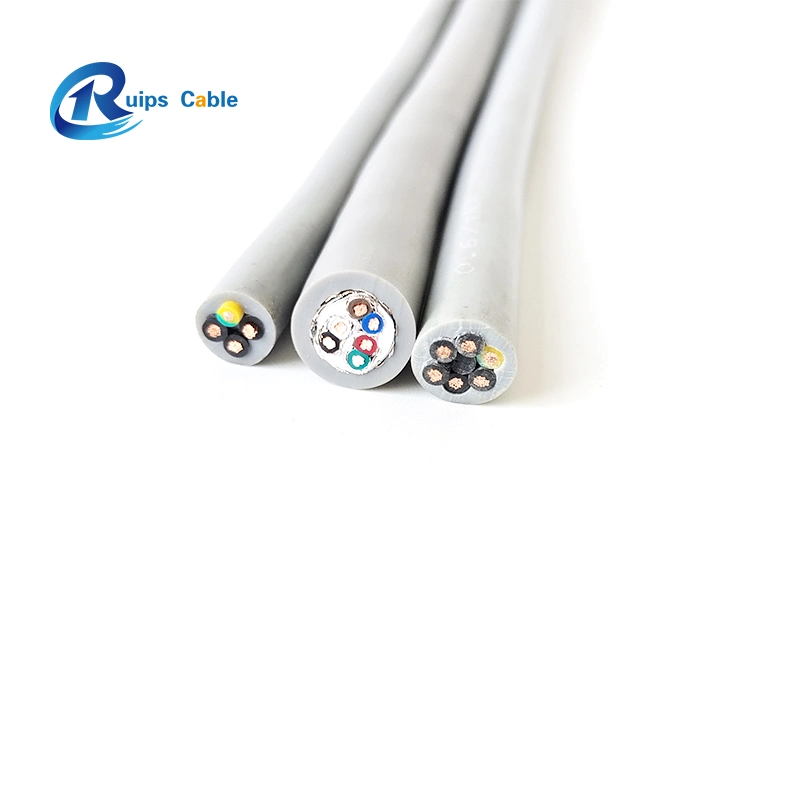 Liycycy Braid Screened Data Communication Electronic Flexible Communication Wire Cu/PVC/Petp/Tcwb/PVC Control Electric Signal Cable