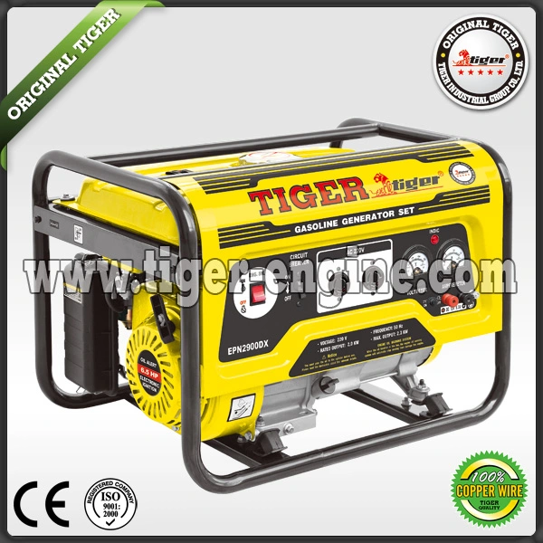 Tiger. 100% Copper Wire Epn2900dx-Epn2900dxe-Epn3900dx-Epn3900dxe Petrol/Gasoline/Fuel. Portable. Power. silent. Generator of Recoil/Electric Start CE