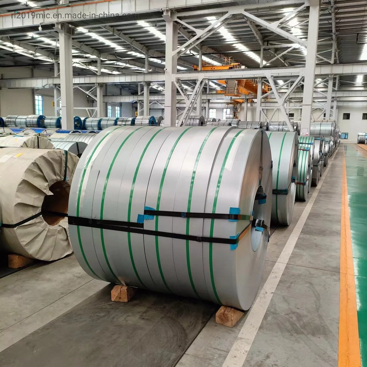 20-600mm Width HDG Gi Steel Sheet Price Galvanized Steel Strip Tape Blue Steel Strap Galvanized Steel Strip Trade