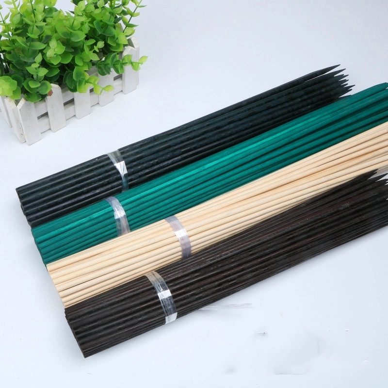 Цветной Bamboo Skewer Support Plant / Dye Bamboo Stick / Цветочный цветок Рукоять/