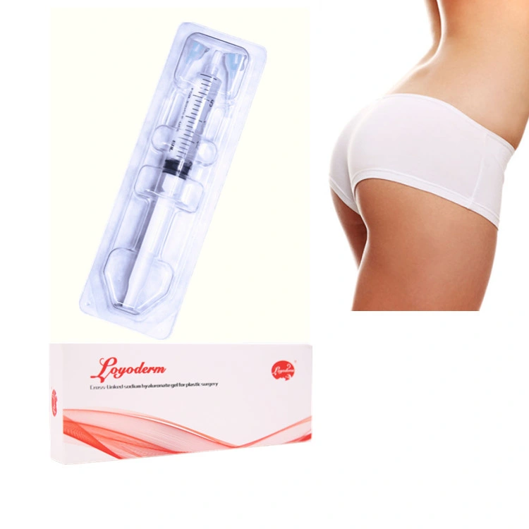 Factory CE Approval Hyaluronic Acid 10ml Dermal Filler Injection for Buttock Enhancement