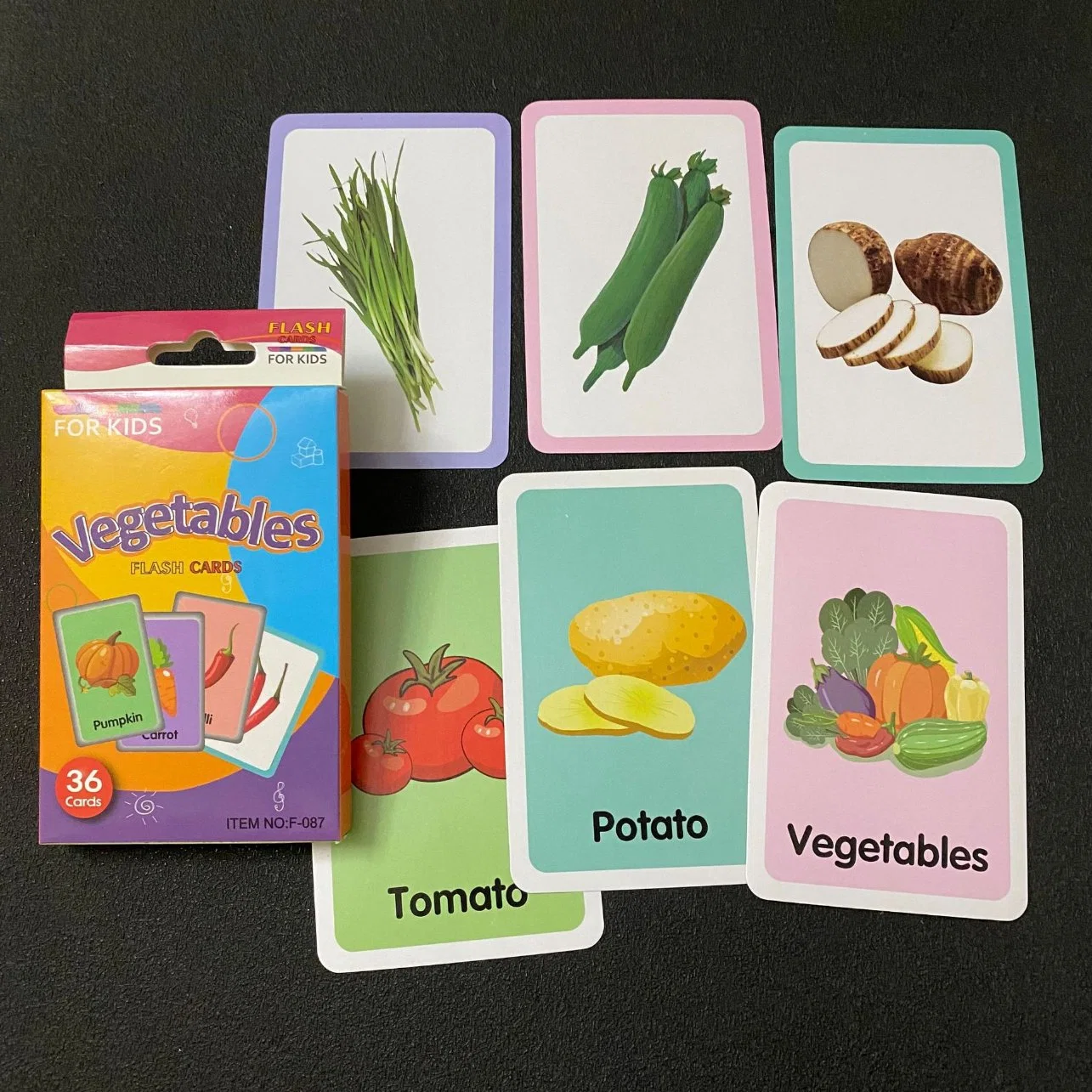 Multifunktionale Verwendung Qualität Pädagogische Kinder Flash Cards Tier, Form, Gemüse, Farbe, Körperteil, Uhr Wissen Früher Bildung Brief Flash-Karte